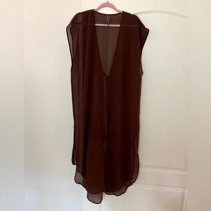 Anthropologie Sheer Tunic